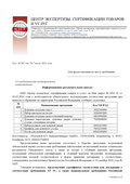 Сертификаты на душевые уголки и поддоны