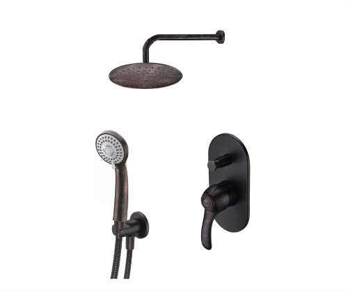 Встраиваемый комплект для душа с верхней душевой насадкой и лейкой A16315