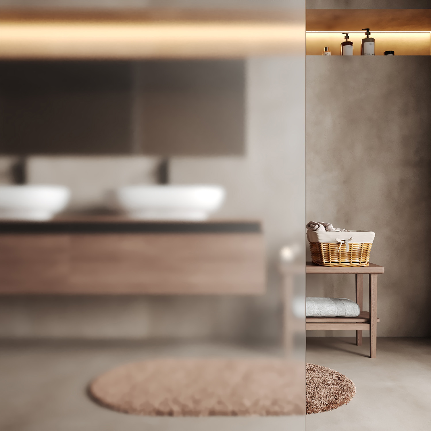 Vechte 60W40PG-MG Душевая перегородка