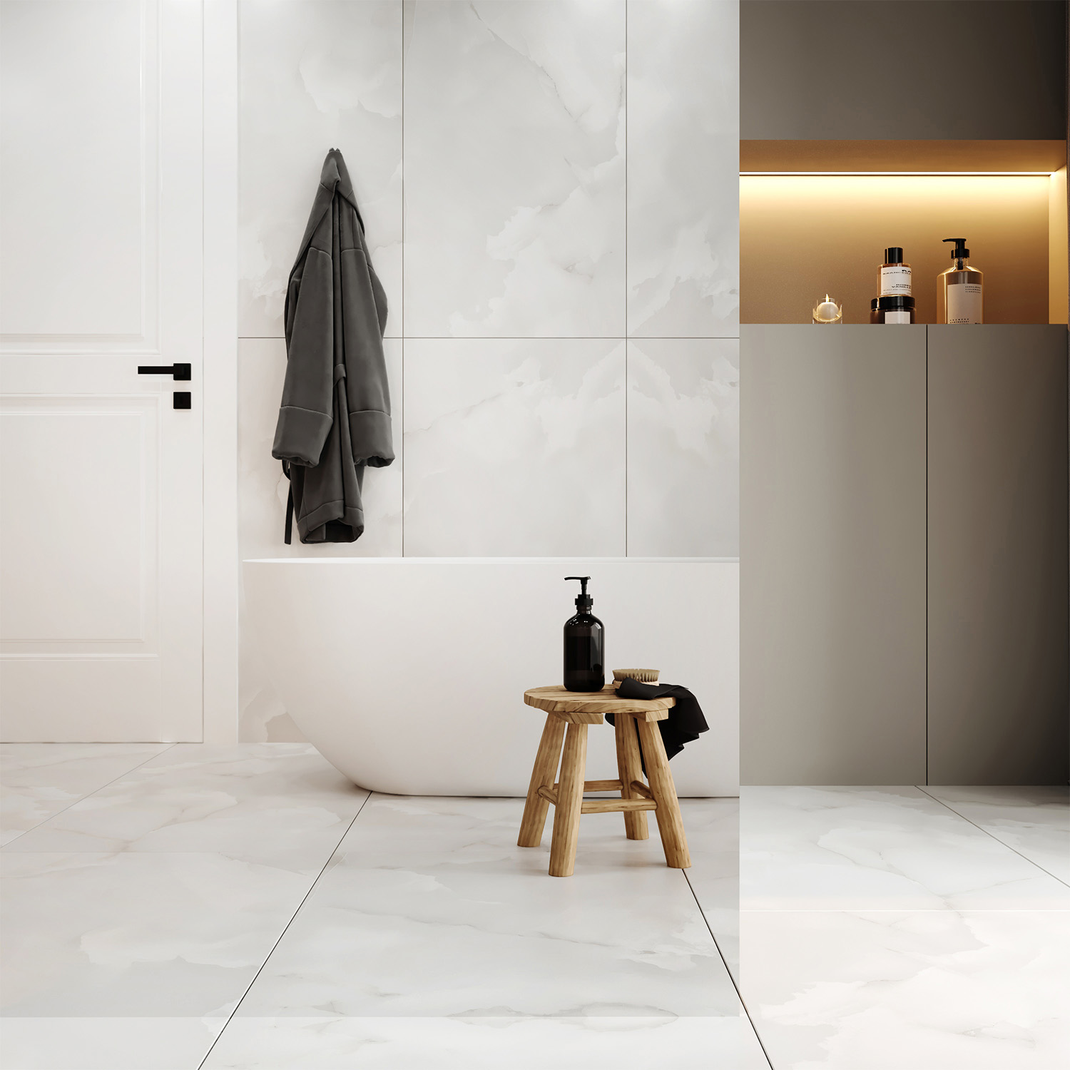 Vechte 60W40PG-MR Душевая перегородка