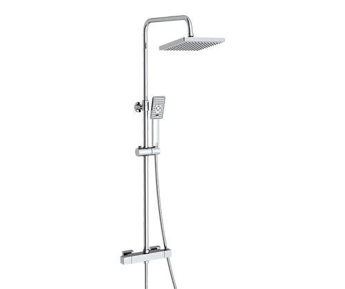A15502 Thermo Душевой комплект с термостатическим смесителем 26,2х110х52,5 см