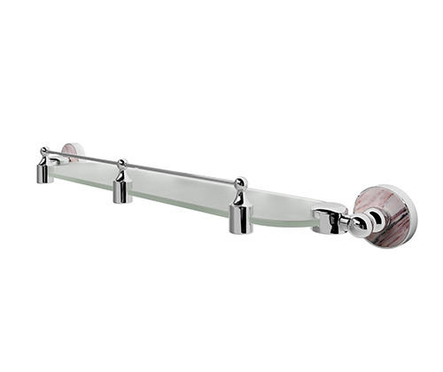 Aland K-8544 Полка стеклянная с бортиком 61х6х11,7 см
