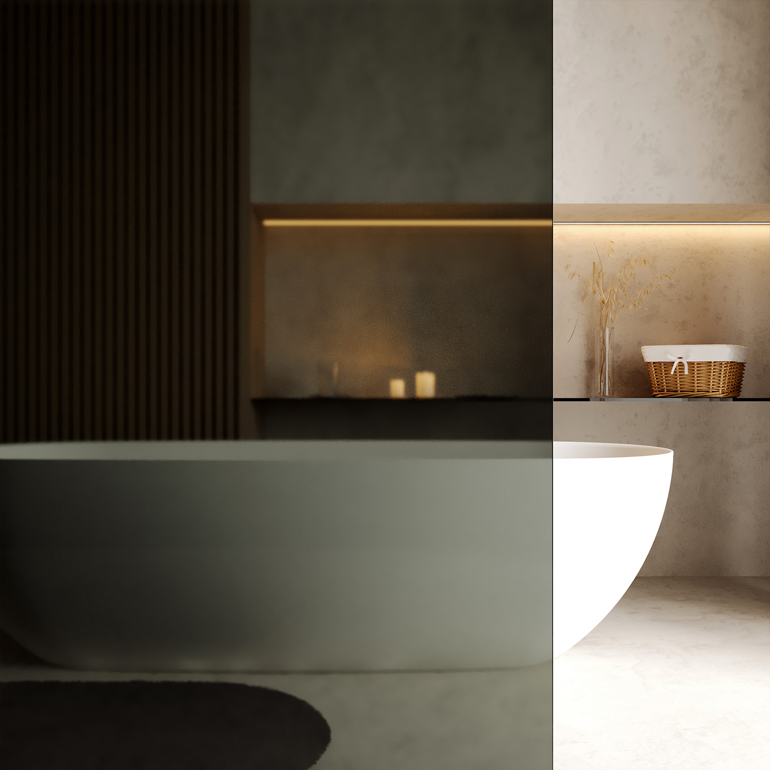 Vechte 60W39BG-TG Душевая перегородка