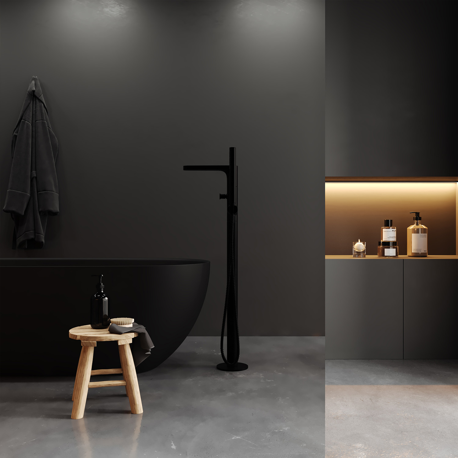 Vechte 60W40RG-MR Душевая перегородка